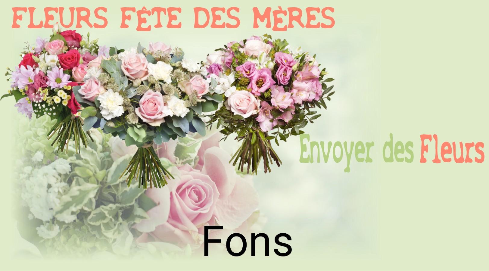 Bouquet de Fête des Mères livré à Fons